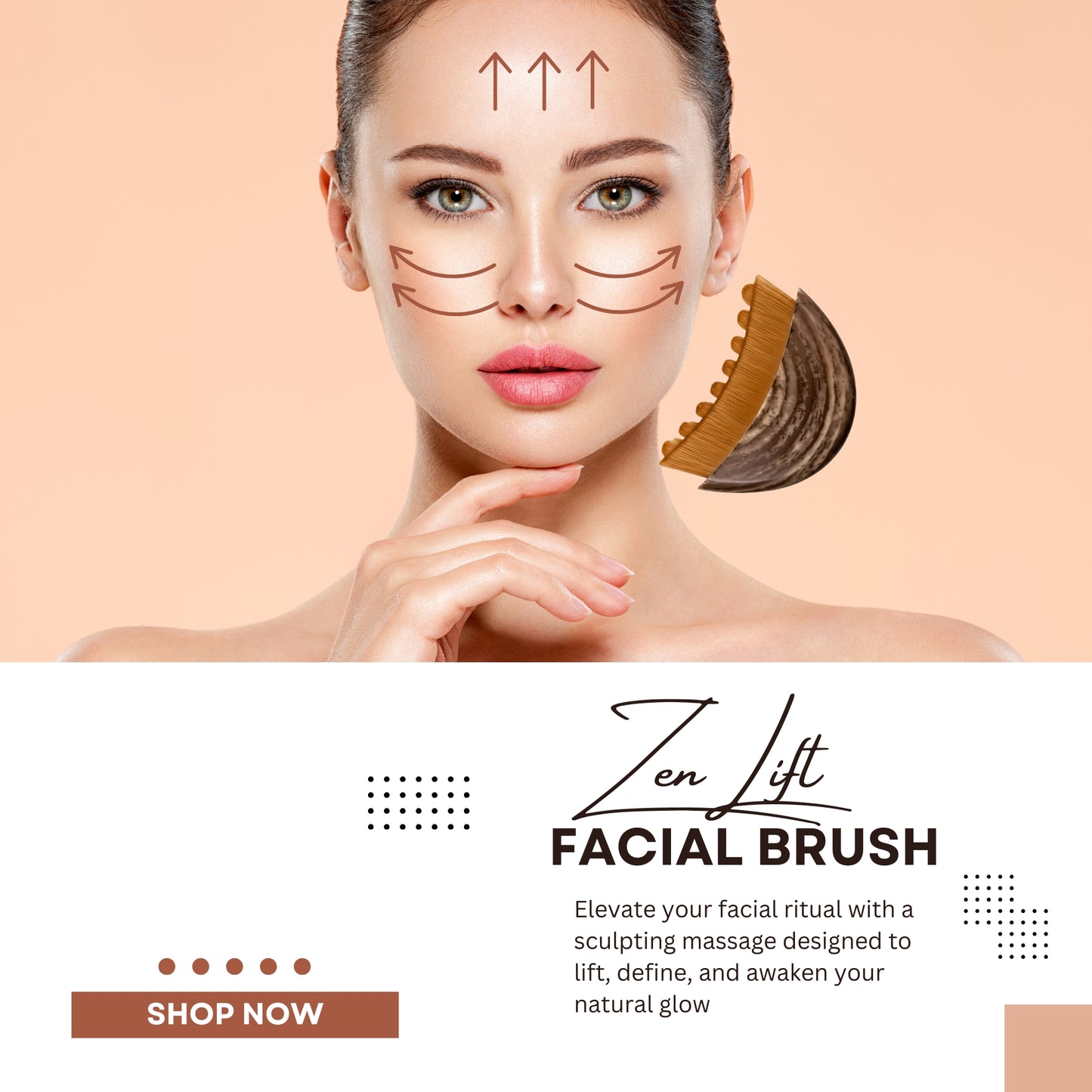 ZenLift Facial Sculpting Brush
