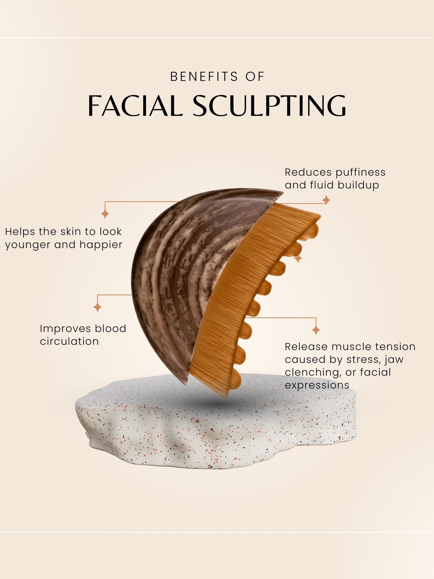 ZenLift Facial Sculpting Brush